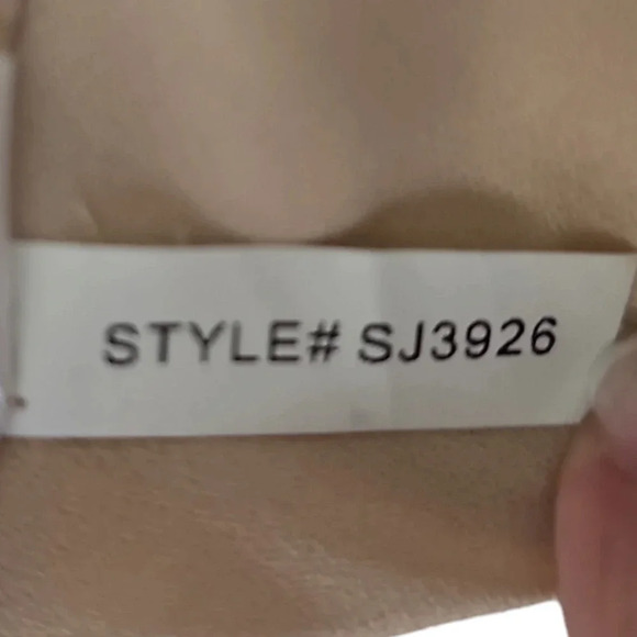 Shona Joy Soiree Bias Cowl Maxi Dress Rose Gold Size 6 - Picture 11 of 11